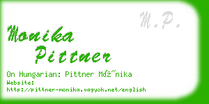 monika pittner business card